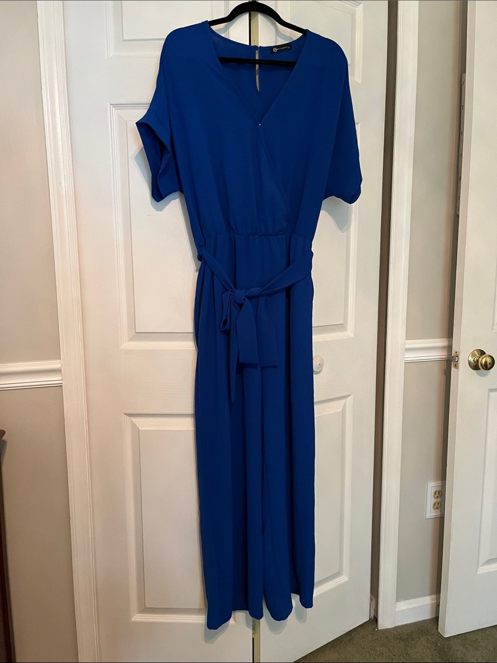 Cobalt blue jumpsuit